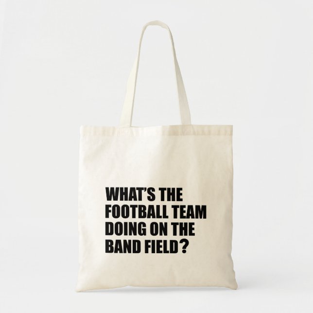 Tote Bag Que l'équipe de football fait-elle ? Humeur de (Devant)