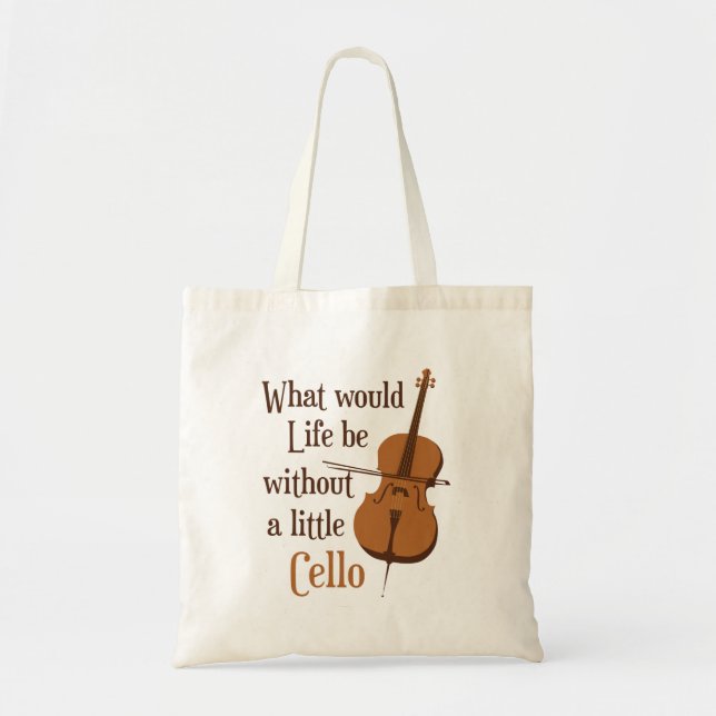 Tote Bag Que serait la vie sans un petit bonjour (Devant)