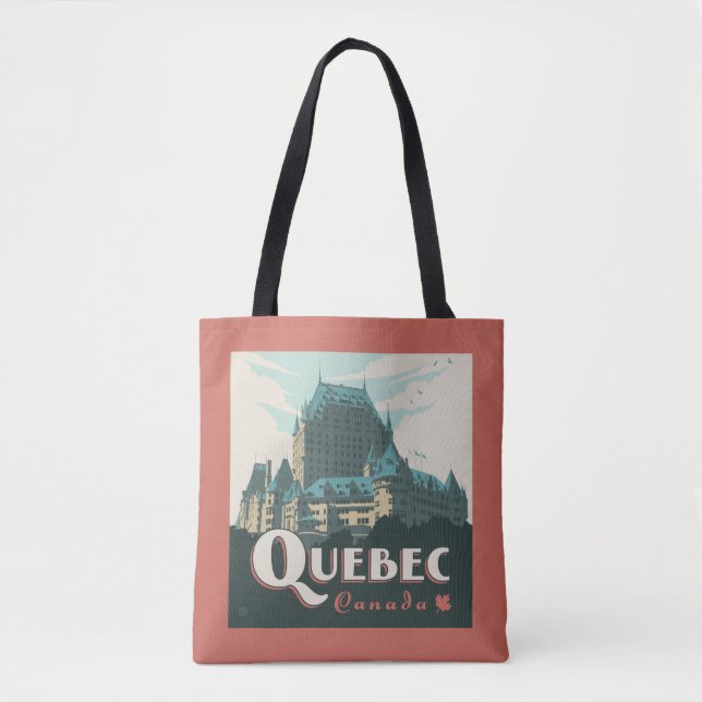 Tote Bag Québec Canada | Château Frontenac (Devant)