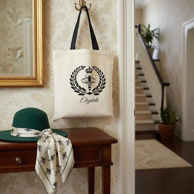 Tote Bag Queen bee personnalisée (Créateur téléchargé)