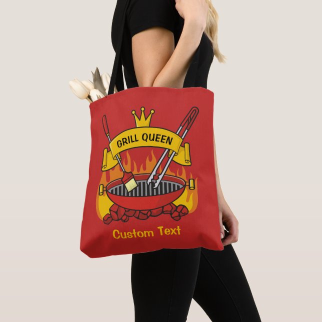 Tote Bag Queen Grill (De près)