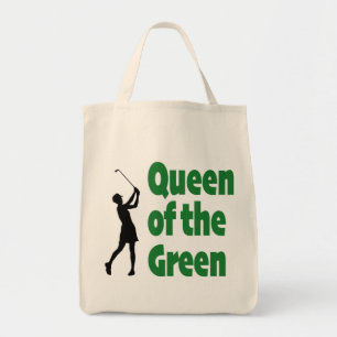 Tote Bag Queen of the Green golf