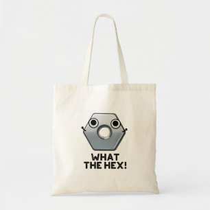 Tote Bag Quel Hexagon Hex Funny Forme Le Pun