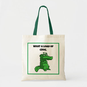 Tote Bag Quelle charge de croc amusant Alligator Cartoon