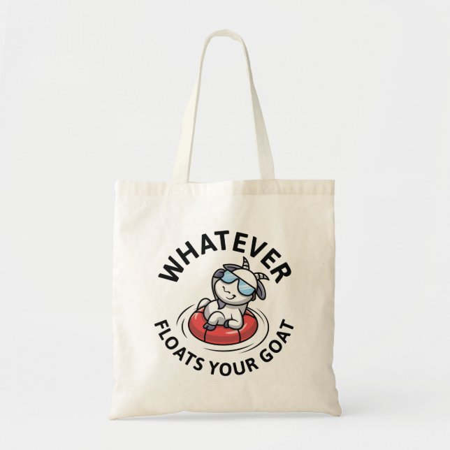 Tote Bag Quelle que soit la chèvre (Devant)