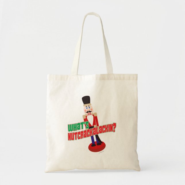 Tote Bag Qu'est-ce que Nutcrackalackin Nutcracker Funny Car (Devant)