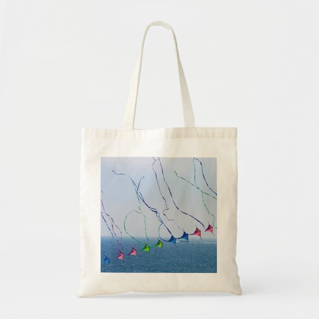 Tote Bag Queues de cerf-volant Fourre-tout (Devant)