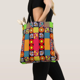 Tote Bag Quilote de patchwork Mazipoodles 4 Multi