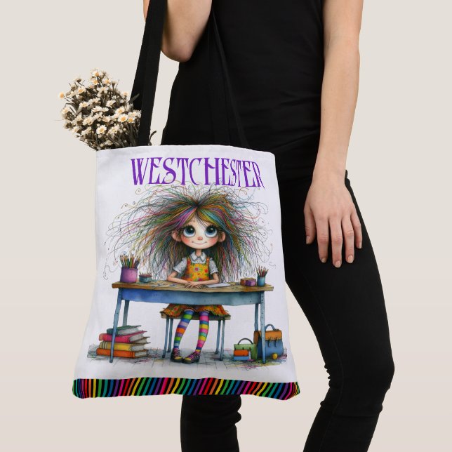 Tote Bag Quintessentiellement Quirky Fourre-tout - Voir Ret (De près)
