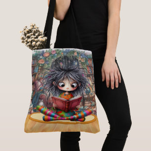 Tote Bag Quintessentiellement Quirky Reading Fourre-tout -