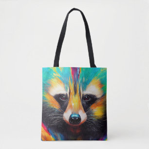 Tote Bag Raccoon Animal Discovery Aventure Nature Planet