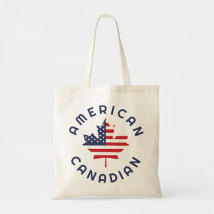 Tote Bag Racines américaines canadiennes