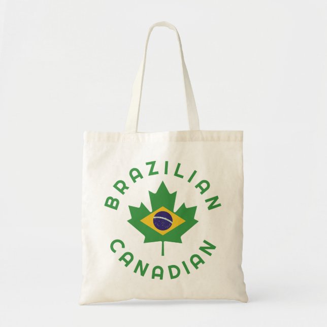 Tote Bag Racines brésiliennes canadiennes (Devant)