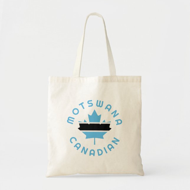 Tote Bag Racines canadiennes de Motswana (Devant)