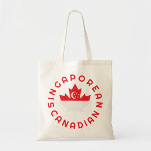 Tote Bag Racines canadiennes singapouriennes