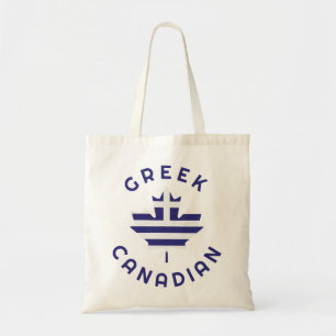 Tote Bag Racines grecques canadiennes