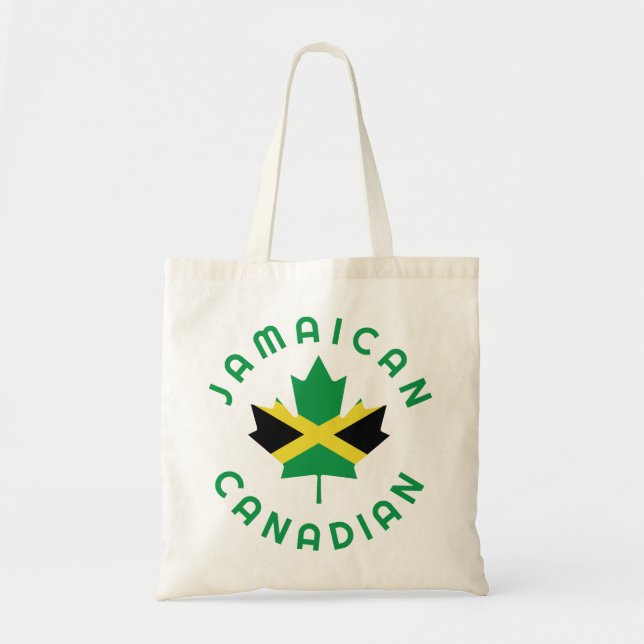 Tote Bag Racines jamaïcaines canadiennes (Devant)