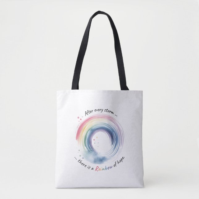 Tote Bag Rainbow Baby Miracle (Devant)