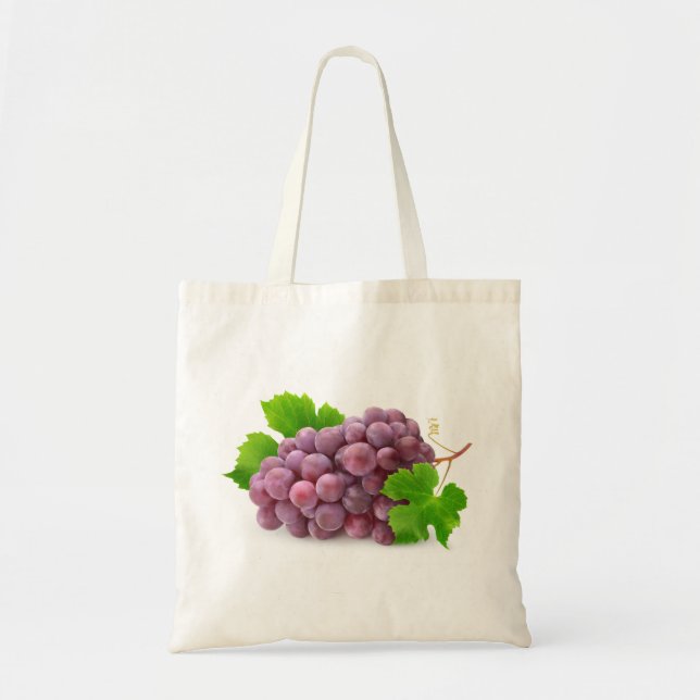 Tote Bag Raisin rouge (Devant)