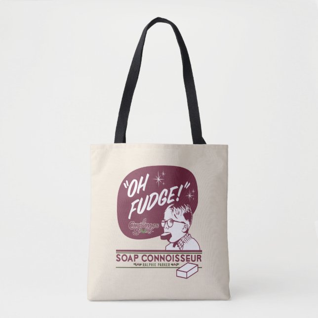 Tote Bag Ralphie Parker - Connaisseur du savon (Devant)