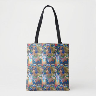 Tote Bag raquette ouvrant le minou