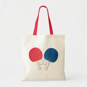 Tote Bag Raquettes de ping-pong et balles