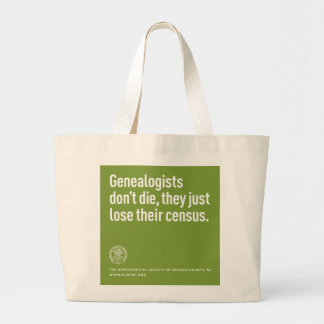 Tote Bag Rat de paquet de "recensement" de GSBC grand