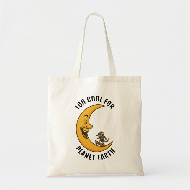 Tote Bag Rat drôle (Devant)