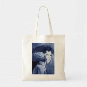 Tote Bag Raven sur mon épaule