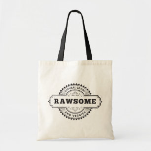 Tote Bag Rawsome végétarien végétalien cru