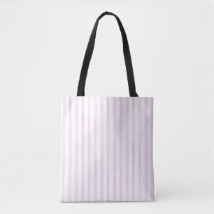 Tote Bag Rayures roses d'aquarelle d'arrière - plan