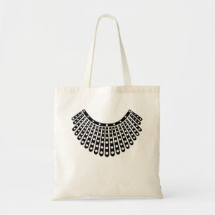 Tote Bag RBG Ruth Bader Ginsburg Parties scintillant Coller