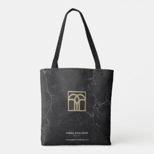 Tote Bag Realtor client cadeau personnalisé moderne