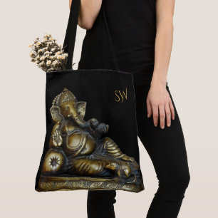 Tote Bag Recaler Ganesha avec (ou sans) vos initiales