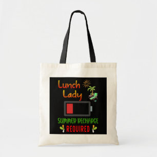 Tote Bag Recharge d'été de la dame du déjeuner obligatoi