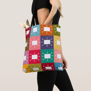 Tote Bag Rectangles atomiques