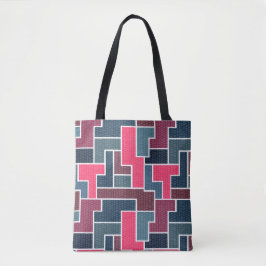 Tote Bag rectangles colorés