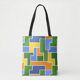 Tote Bag rectangles colorés