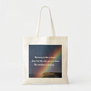 Tote Bag Récupération de la toxicomanie Inspiration Arc-e