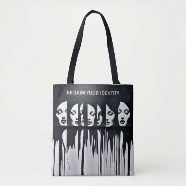 Tote Bag Récupérer votre identité (Devant)