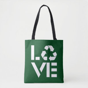 Tote Bag Recycler l'amour