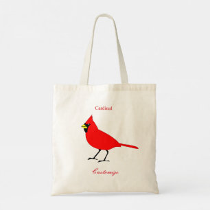 Tote Bag Red Cardinal Bird Thunder_Cove