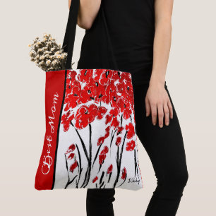 Tote Bag Red Poppy Fields Fourre-tout
