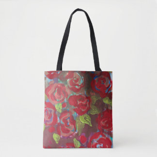 Tote Bag Red Roses