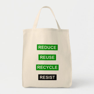 Tote Bag Réduisez la réutilisation réutilisent résistent à