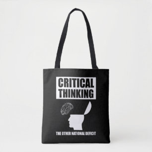 Tote Bag Réflexion critique sur l'autre déficit national
