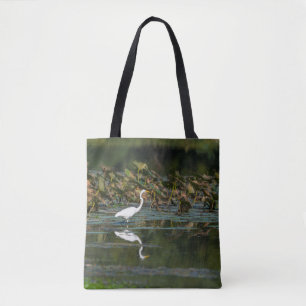 Tote Bag Réflexion de l'aigle blanc
