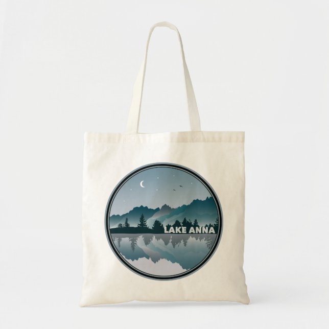 Tote Bag Réflexion du lac Anna Virginia (Devant)