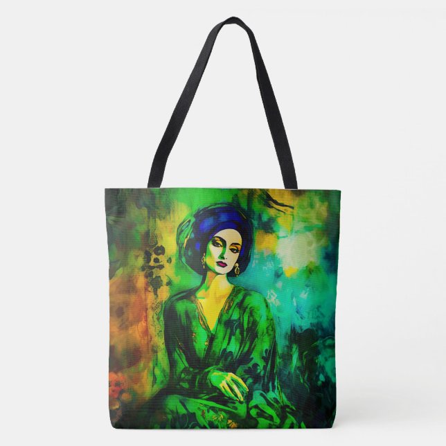 Tote Bag Réflexions profondes (Devant)
