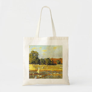 Tote Bag Regatta at Hampton Court Alfred Sisley Poster
